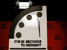 Doomsday Clock nog nooit zo dicht bij middernacht, vooral door ‘gevaren van oorlog in Oekraïne’