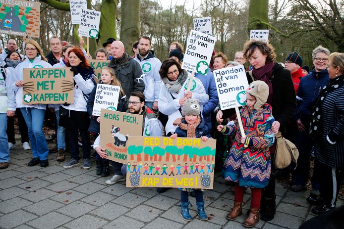 De Amersfoortse werkgroep van de Partij voor de Dieren in actie