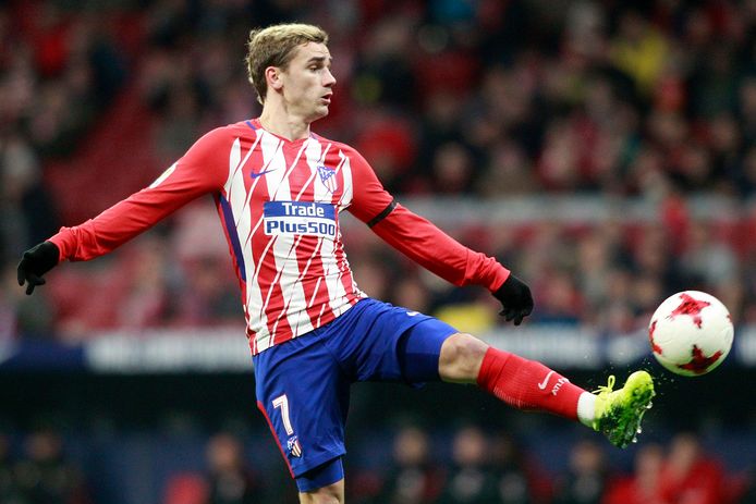 Atletico de Madrid's Antoine Griezmann   FOOTBALL : Atletico de Madrid vs Seville FC - Coupe du roi - 1/4 - 17/01/2016 © PanoramiC / PHOTO NEWS PICTURES NOT INCLUDED IN THE CONTRACTS  ! only BELGIUM !