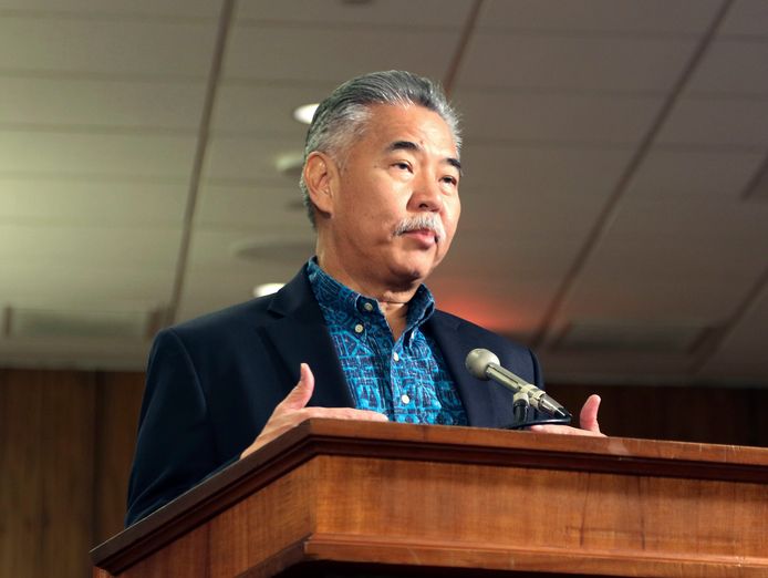 David Ige, gouverneur van Hawaï.