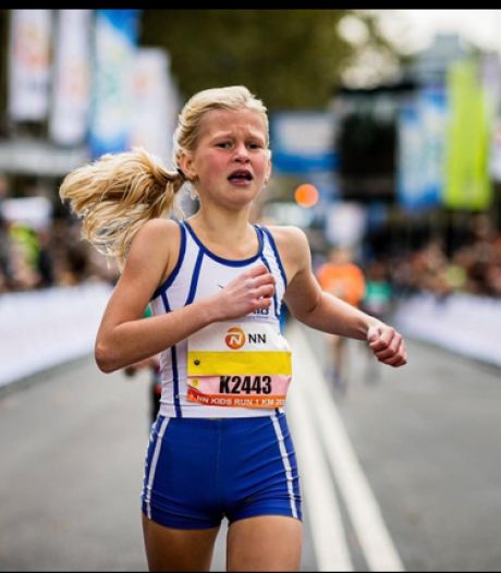 Snelle Julia (12) uit Rijssen ontmoet sprintlegende Usain Bolt 