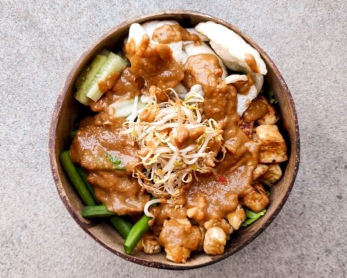 Het tweede recept van de (vegan) receptenwedstrijd: Gado Gado van Aziatisch restaurant Fuso in Eindhoven.