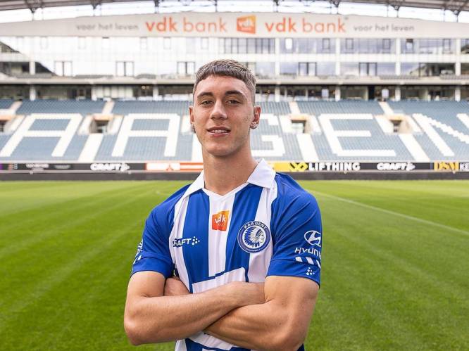Keegan Jelacic (20) is nieuwste aanwinst van AA Gent: “Hij heeft potentieel, maar zal tijd nodig hebben”