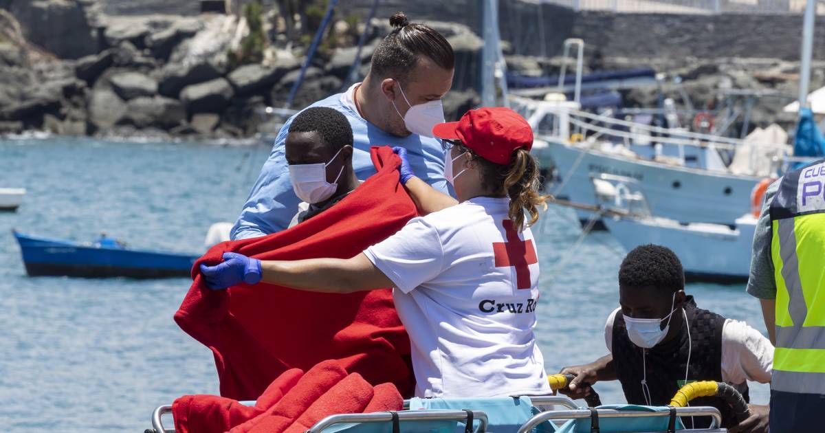 Layanan darurat menyelamatkan 227 migran dari Kepulauan Canary, sehari setelah puluhan orang tenggelam |  di luar