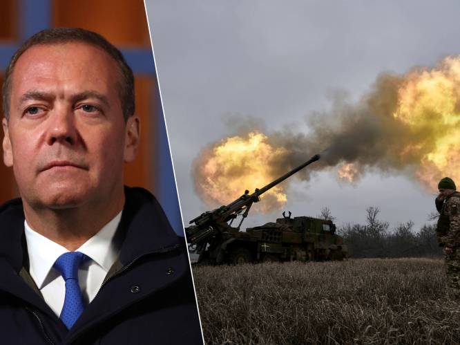 Medvedev noemt Oekraïne “een kankergezwel”: “Kans op nieuw conflict na oorlog is 100 procent”