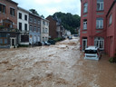 In Dinant is de schade na de overstromingen aanzienlijk.