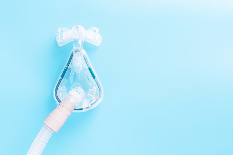 CPAP-masker. Beeld Getty