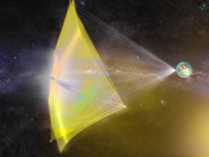 Oud-NASA-topman wil buitenaards leven zoeken met vloot miniruimtescheepjes met laserkanon