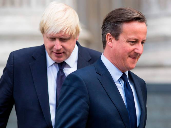 Ex-premier Cameron haalt uit naar Boris Johnson: “Hij geloofde zelf nooit in brexit”