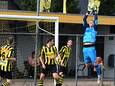 Dani Centen, hier op archieffoto, redt als keeper van VIOS.