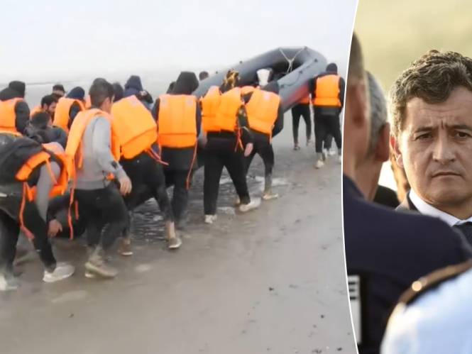 Franse agenten laten migranten ongehinderd Kanaal oversteken, terwijl minister België met de vinger wijst
