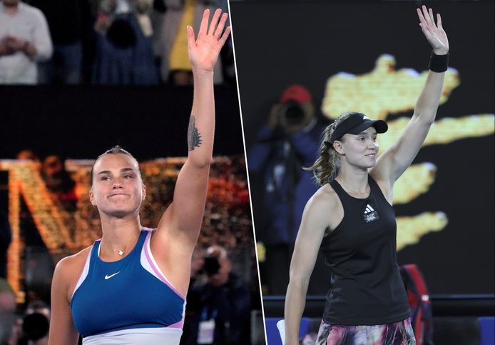 Aryna Sabalenka, Elena Rybakina: les deux finalistes de l'Open d'Australie 2023.