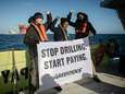 Shell eist vergoeding van 100.000 pond om Greenpeace-actie op boorplatform