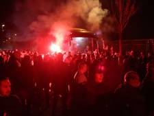 Kampioen SC Cambuur met vuurwerk onthaald