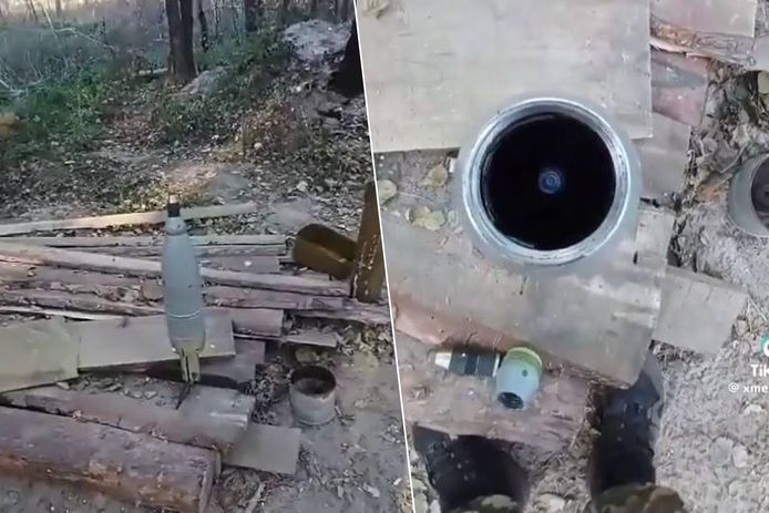 In de video klaagt de Russische soldaat over "nieuwe granaten" die geen TNT bevatten.