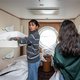 Luxe hoef je niet te verwachten op asielschip MS Galaxy in het Westelijk Havengebied