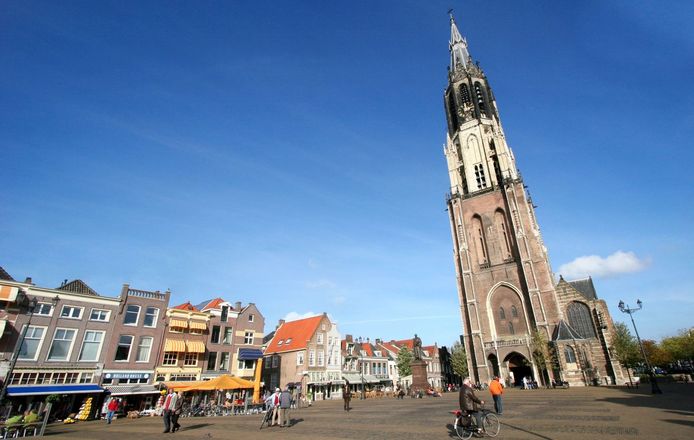 De Nieuwe Kerk aan de Markt in Delft.