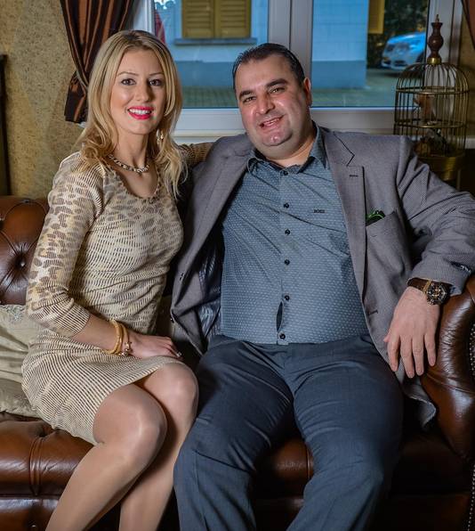Salar AZimi en zijn vrouw Annika de Ruijsscher