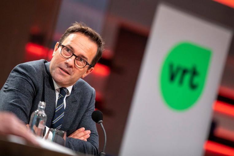 VRT-CEO Frederik Delaplace. Beeld BELGA