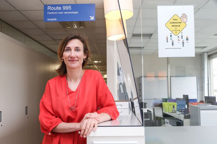 Microbioloog Isabel Leroux-Roels (41), diensthoofd van het Centrum voor vaccinologie (UZ Gent).