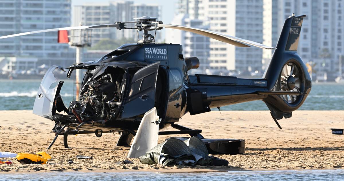 Vier doden door botsing helikopters bij Australisch pretpark.