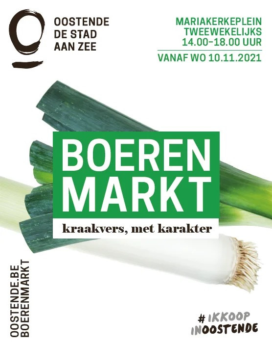 Boerenmarkt in Oostende