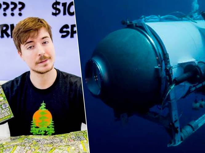 YouTube-ster MrBeast (25) wees uitnodiging voor gedoemde Titan-duikboot af, zegt hij: “Beetje eng dat ik erop had kunnen zitten”