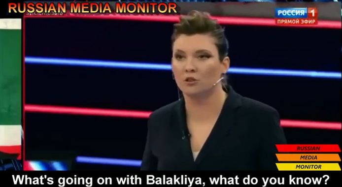 Presentatrice Olga Skabejeva