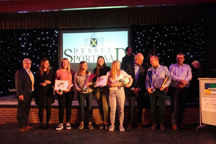 Archiefbeeld Sportlaureatenhuldiging in Dessel