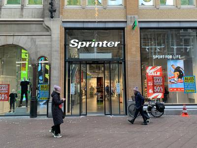 Sportwinkel Sprinter in Den Haag gaat sluiten en houdt opheffingsuitverkoop