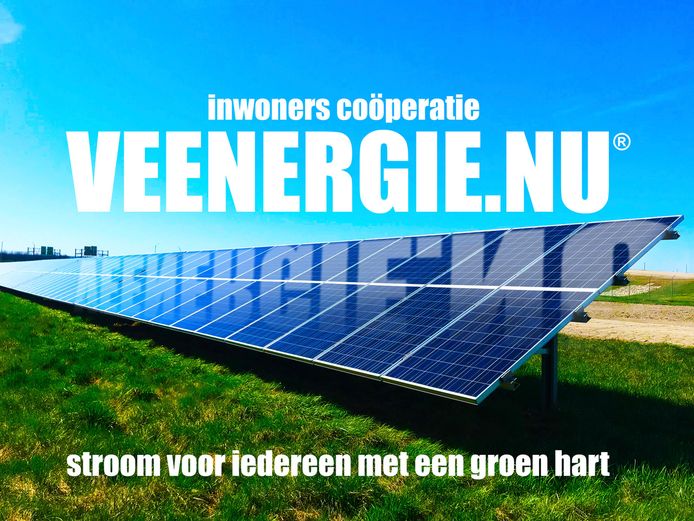 De coöperatie Veenergie.nu wil een 6,5 hectares groot zonnepark aanleggen in Vinkeveen