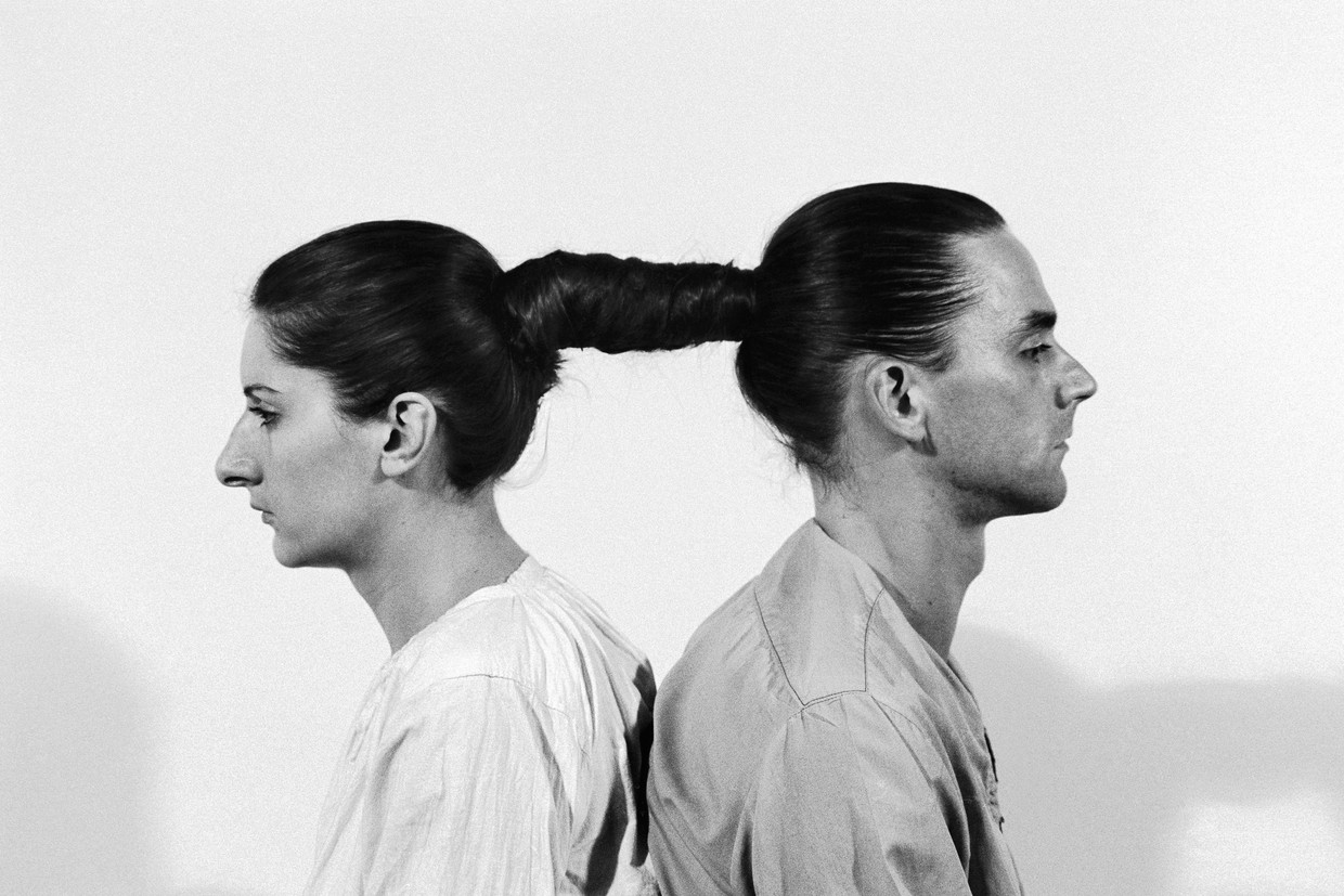 Ulay en Abramovic, Relation in Time (1977). Beeld Ulay Foundation & Marina Abramovic Archives
