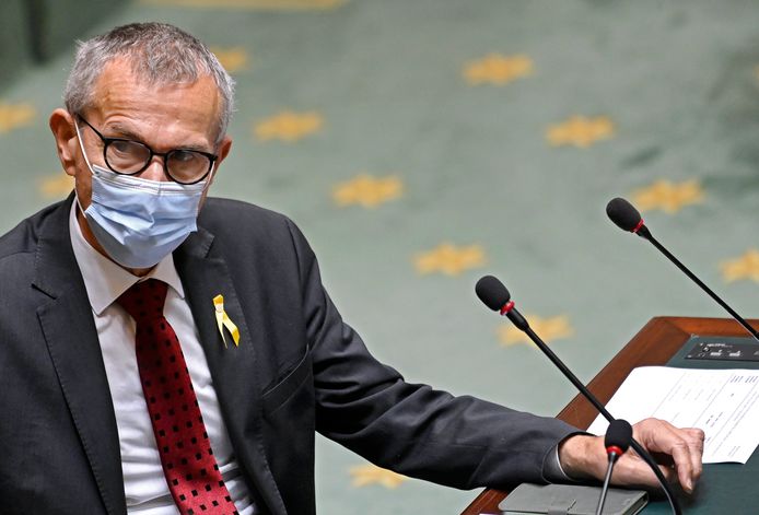 Minister van Volksgezondheid Frank Vandenbroucke (Vooruit).