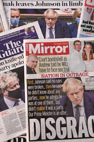 Het lockdownfeestje te veel: Britse premier Boris Johnson moet zich bij Queen excuseren voor zoveelste deugnieterij