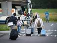 Het aanmeldcentrum voor asielzoekers in het Groningse Ter Apel staat onder grote druk door de enorme toeloop van vluchtelingen.