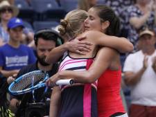 Bertens vecht tegen tranen: ‘Een complete offday’