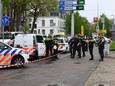 Bij het incident was hartje Den Haag veel politie op de been.