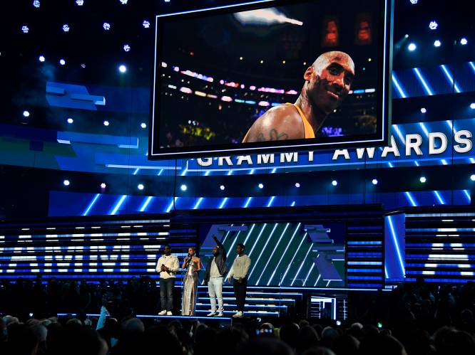 Kobe Bryant geëerd tijdens Grammy Awards