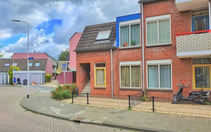 De woning van de man.