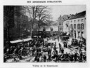 De Kippenmarkt bij de Eusebiuskerk op vrijdag in 1920.