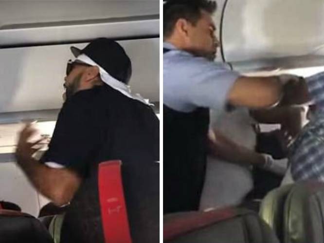 Dronken passagier vecht erop los in vliegtuig omdat hij geen bier meer krijgt