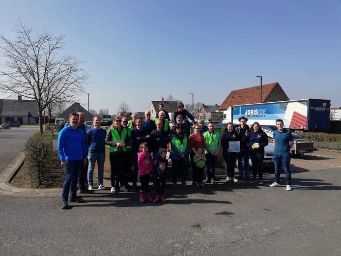 De jaarlijkse zwerfvuilactie werd zaterdag afgesloten
