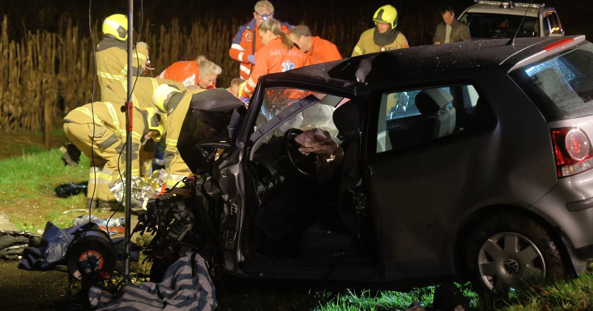 Man uit Wijchen overleden bij frontale botsing met vrachtwagen.