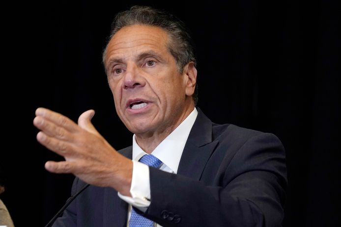 De voormalige gouverneur van New York, Andrew Cuomo op archiefbeeld.