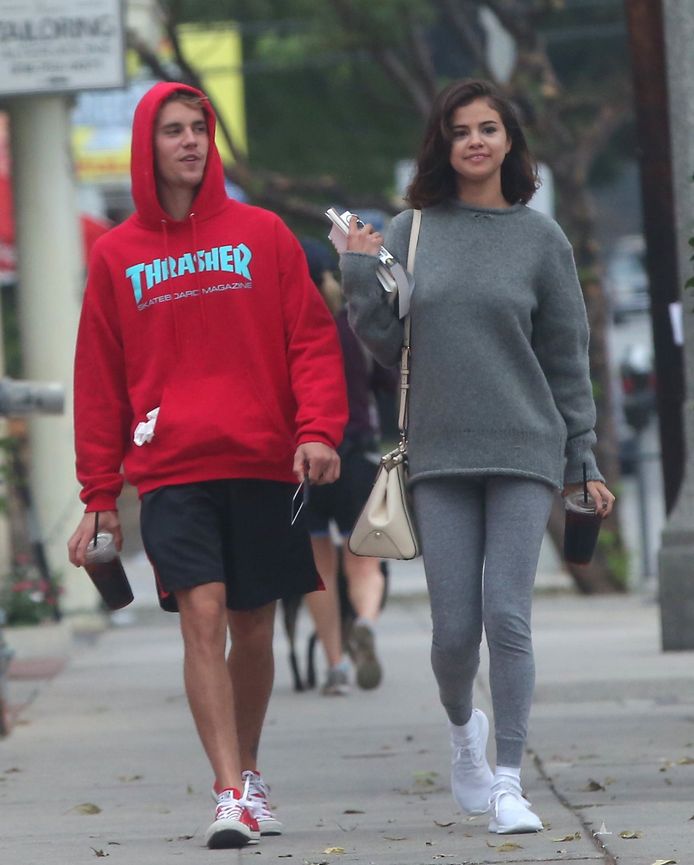 Selena en Justin