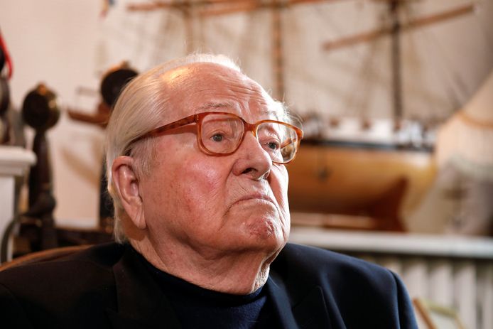 Jean-Marie Le Pen, oprichter van de nationaal-populistische Franse partij Front National.