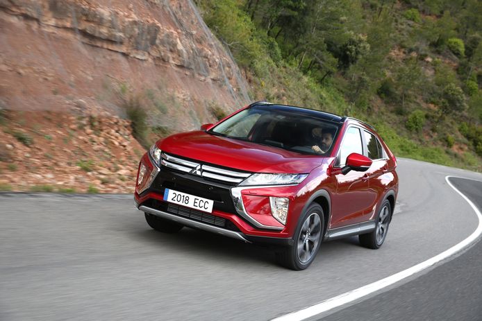 De Mitsubishi Eclipse Cross.