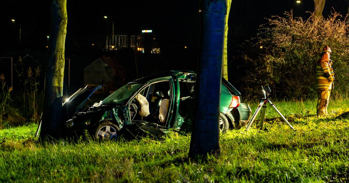 Twee gewonden bij eenzijdig ongeluk in Lelystad.