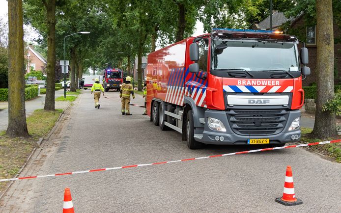 De brandweer in Helvoirt is zondagmiddag uitgerukt voor een gaslekkage in de Helvoirtsestraat.