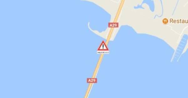 Vrachtwagen geschaard op A29 bij Haringvlietbrug; weg weer open